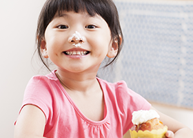 오후 간식 이미지