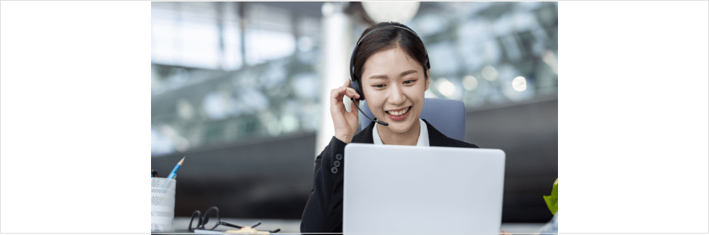 콜센터 직원 이미지